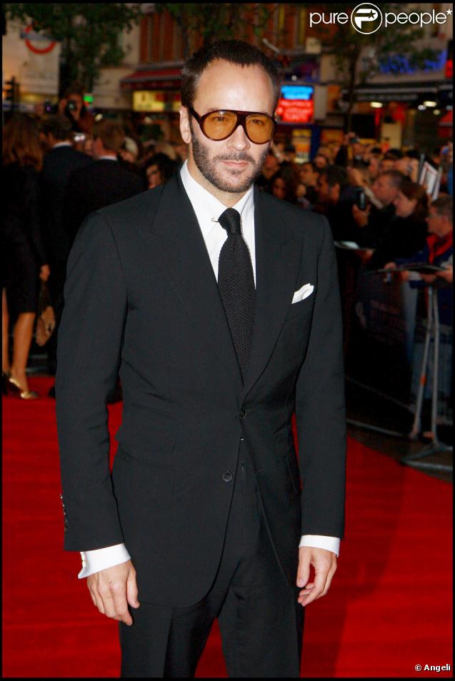 Tom Ford lors de la première à Londres du film A Single Man le 16 octobre 2009