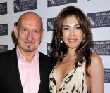 Ben Kingsley et Daniela lors de la première à Londres du film A Single Man le 16 octobre 2009