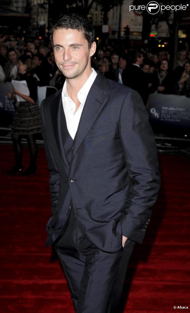 Matthew Goode lors de la première à Londres du film A Single Man le 16 octobre 2009