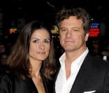 Livia et Colin Firth lors de la première à Londres du film A Single Man le 16 octobre 2009