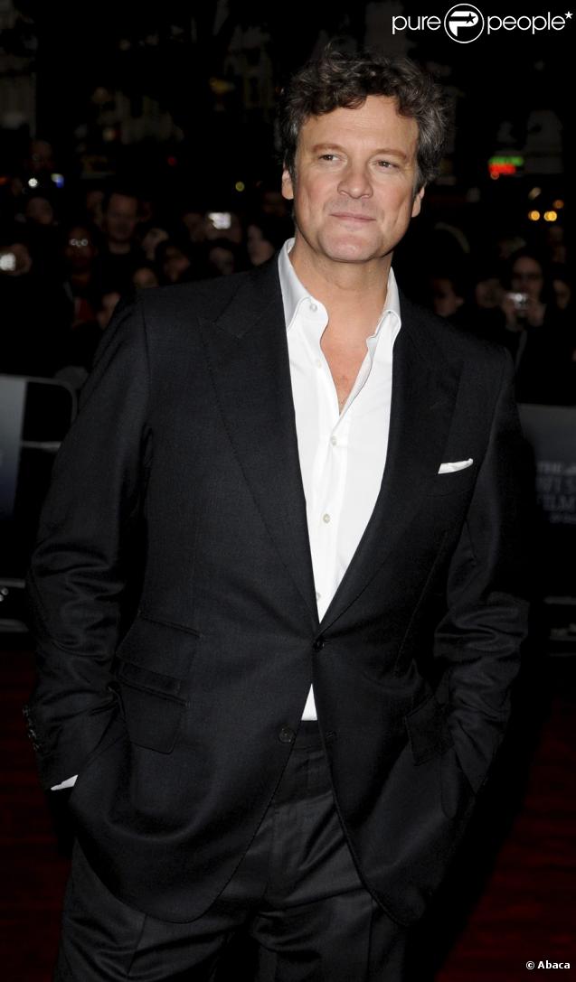 Colin Firth lors de la première à Londres du film A Single Man le 16 octobre 2009