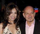 Ben Kingsley et Daniela lors de la première à Londres du film A Single Man le 16 octobre 2009