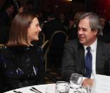 Carole Bouquet et son compagnon Claudio Costamagna lors du 3e festival du film du Luxembourg Diractor's Cut le 17 octobre 2009