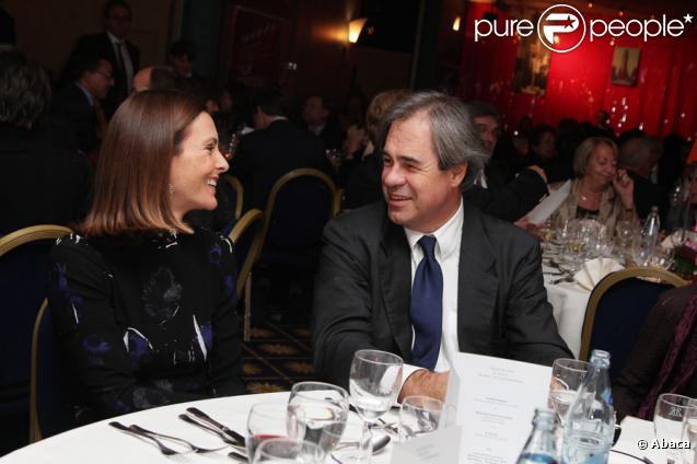 Carole Bouquet et son compagnon Claudio Costamagna lors du 3e festival du film du Luxembourg Diractor's Cut le 17 octobre 2009