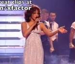 Whitney Houston dans X-Factor le dimanche 18 octobre 2009