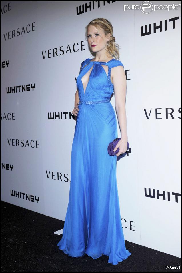 Mamie Gummer lors de la soirée de gala du musée d'art américain Whitney à New York le 19 octobre 2009