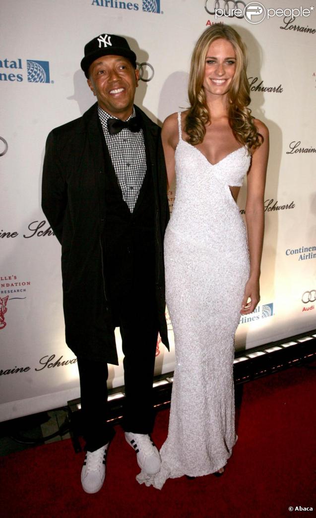 Julie Henderson et Russell Simmons à l'Angel Ball 2009. 20/10/09