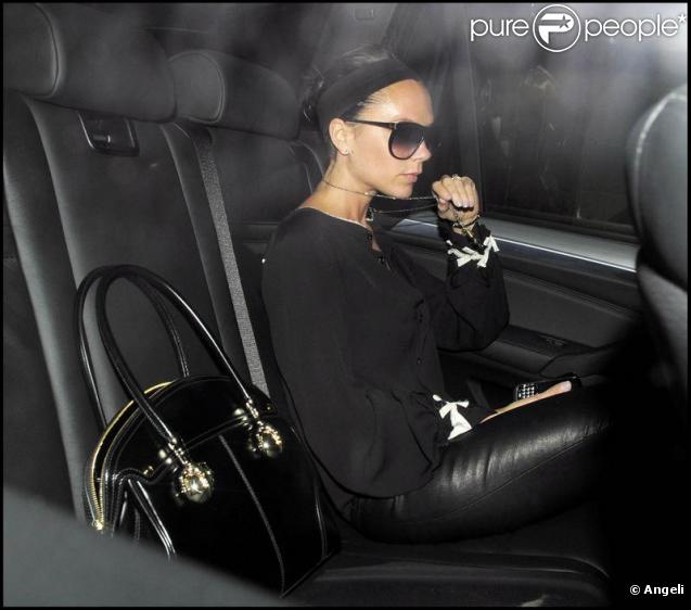 Victoria Beckham à Londres, le 21 octobre 2009