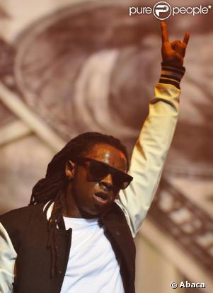 Lil Wayne en concert à Paris en octobre 2009 