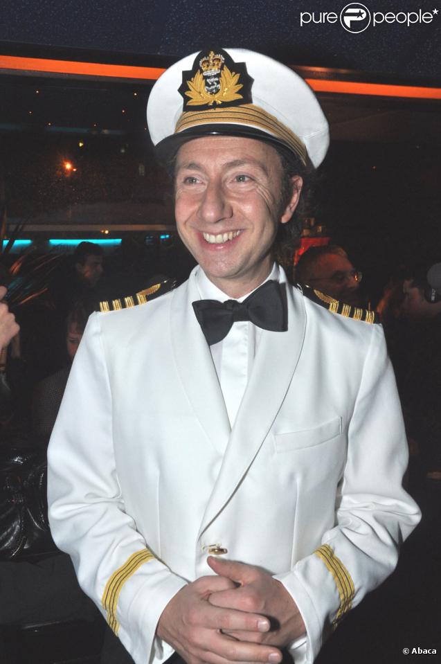 Stéphane Bern pour les 60 ans des Bateaux-Mouches à Paris (22 octobre 2009)