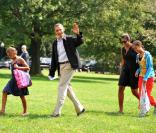 La famille Obama au naturel 