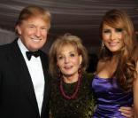 Donald Trump et sa femme Melania, avec une invitée 