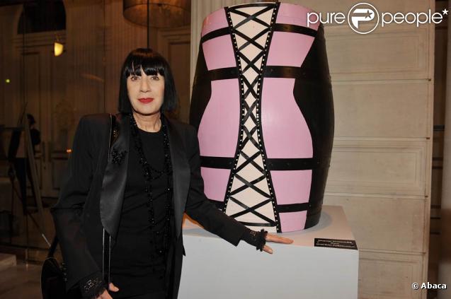 Chantal Thomass, à l'occasion de l'exposition des 