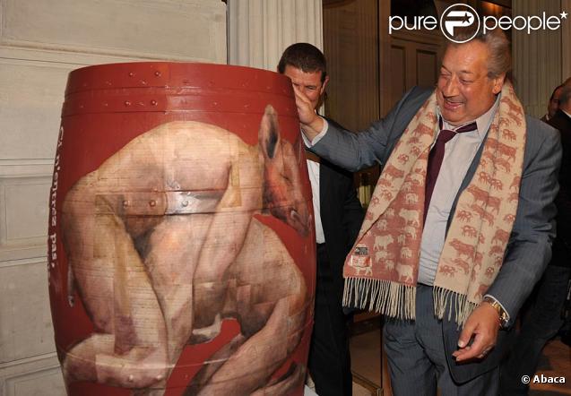 Jean-Claude Dreyfus, à l'occasion de l'exposition des 