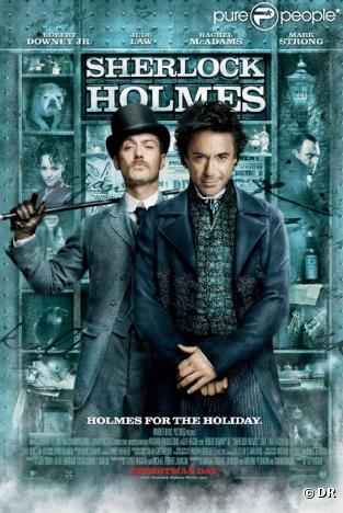 L'affiche officielle et définitive de  Sherlock Holmes , de Guy Ritchie !