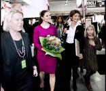 Victoria de Suède remet le prix Bertil Hult, le 26 octobre 2009