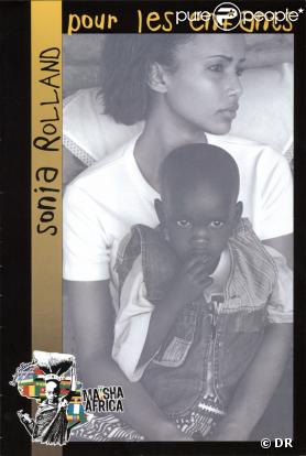 Sonia Rolland mobilise les people pour venir en aide aux enfants africains...