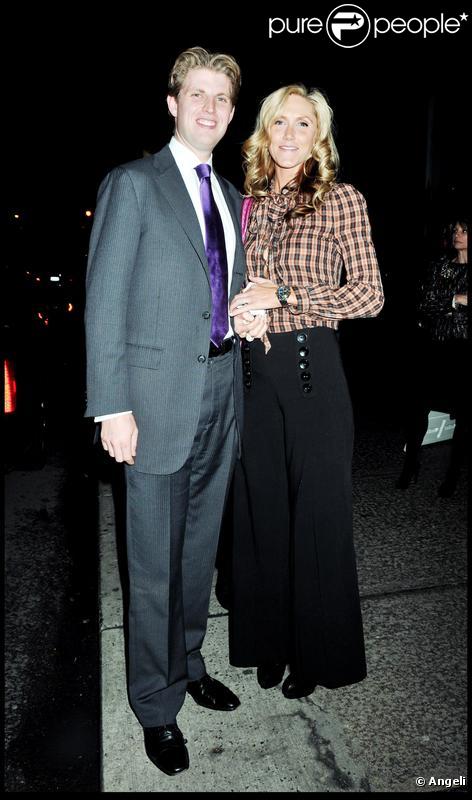 La famille Trump à New York, le 28 octobre 2009