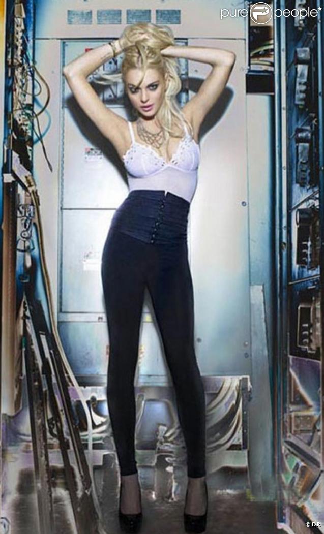 Lindsay Lohan pour sa propre marque de legging