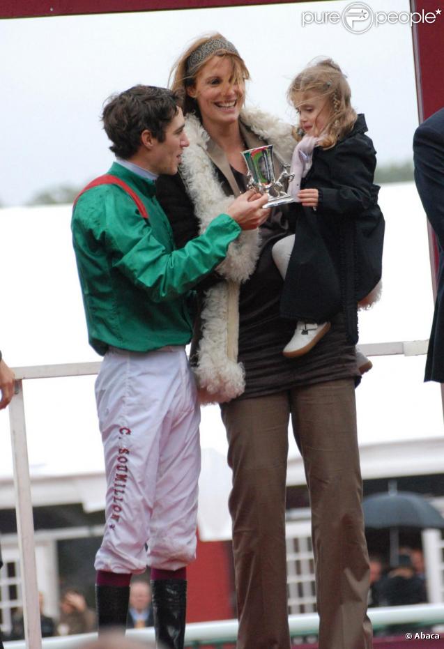 Sophie Thalmann, Christophe Soumillon et leur petite Charlie
