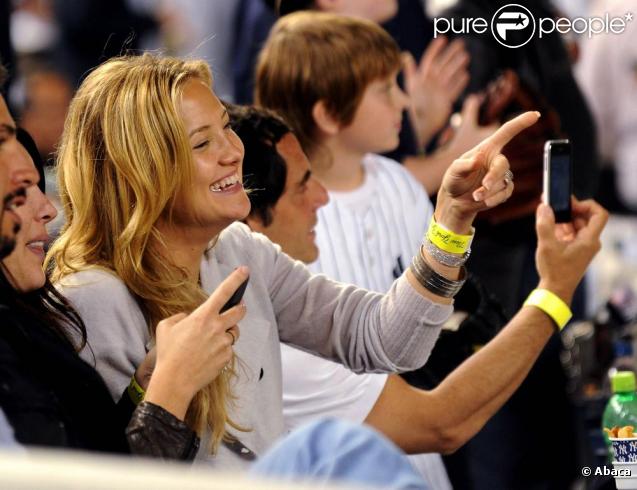 Kate Hudson supporte son homme Alex Rodriguez 