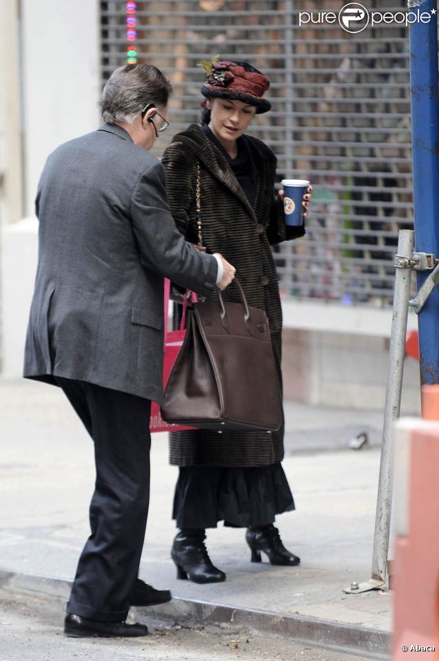 Catherine Zeta-Jones à New York, le 4 novembre 2009