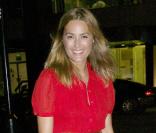 Yasmin le Bon lors du lancement de la collection de bijoux de Georgina Chapman en collaboration avec Garrard à Londres le 4 novembre 2009