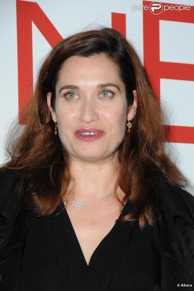 Emmanuelle Devos à la Première de à l'Origine à Paris le 5/11/09