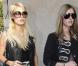 Paris Hilton et sa soeur Nicky font du shopping jusqu'à plus soif