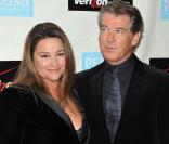 Pierce Brosnan et sa femme Keely ont reçu le 6 novembre 2009 l'Activism Award lors des 38e Peace over Violence Humanitarian Awards