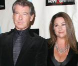 Pierce Brosnan et sa femme Keely ont reçu le 6 novembre 2009 l'Activism Award lors des 38e Peace over Violence Humanitarian Awards