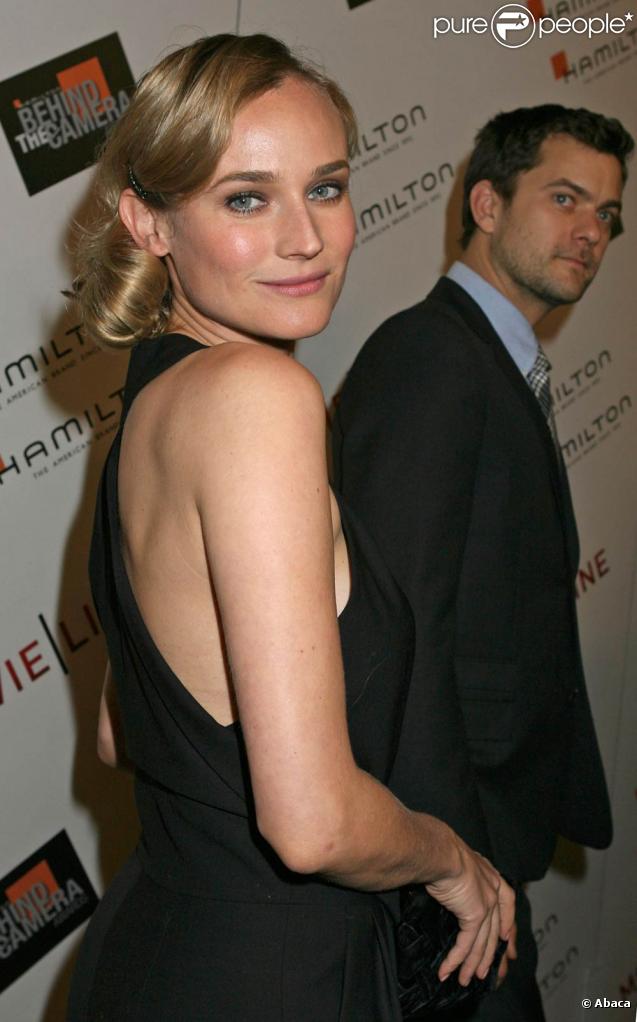 La belle Diane Kruger et Joshua Jackson aux Hamilton Behind Camera Awards, qui se sont tenus au Highlands Night Club d'Hollywood, à Los Angeles, le 8 niovembre 2009.