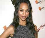 La jolie Zoe Saldana aux Hamilton Behind Camera Awards, qui se sont tenus au Highlands Night Club d'Hollywood, à Los Angeles, le 8 niovembre 2009.