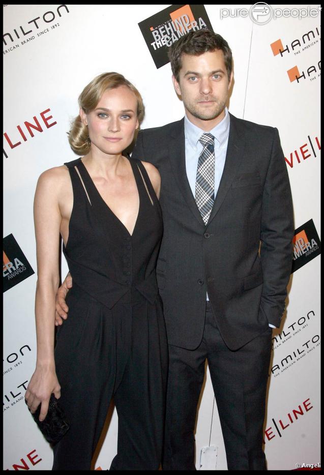 Diane Kruger et Joshua Jackson très élégants aux Hamilton Behind Camera Awards, qui se sont tenus au Highlands Night Club d'Hollywood, à Los Angeles, le 8 niovembre 2009.