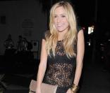 Kristin Cavallari sortant du restaurant Bossa Nova Brazilian Cuisine à Los Angeles