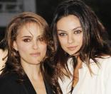 La magnifique Natalie Portman et la très belle Mila Kunis...