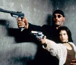 Natalie Portman à 12 ans dans  Léon  aux côtés de Jean Reno. 