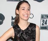 Emmy Rossum et toutes ses dents, à l'occasion de la grande soirée 