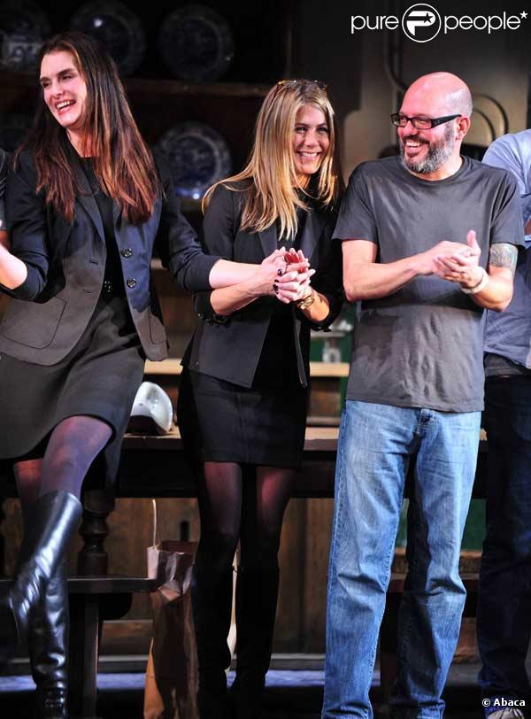 Jennifer Aniston et Brooke Shields jouent à Broadway