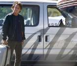 Sean Penn embarque pour Cuba avec Diana Jenkins, le 24 octobre 2009.
