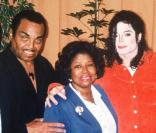 Michael Jackson et ses parents Katherine et Joe