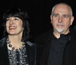 Peter Gabriel et la journaliste Christiane Amanpour au 5e Focus For Change, dîner de bienfaisance, le 11 novembre à New York.