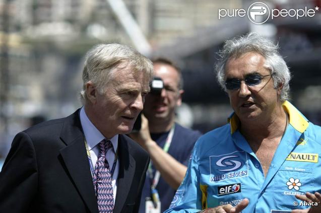 Flavio Briatore et Max Mosley