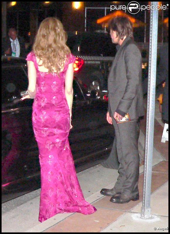 Nicole Kidman et son époux Keith Urban à l'after-party des CMA Awards le 12/11/09