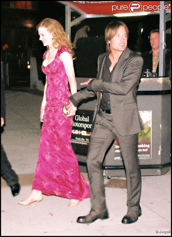 Nicole Kidman et son époux Keith Urban à l'after-party des CMA Awards le 12/11/09