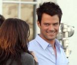 Josh Duhamel et Katie Holmes sur le tournage de  The Romantics , le 16 novembre 2009 !