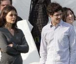 Kaite Holmes et Adam Brody sur le tournage de  The Romantics , le 16 novembre 2009 !