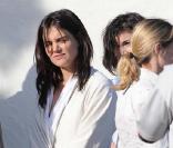 Katie Holmes sur le tournage de <i>The Romantics</i>, le 16 novembre 2009 !