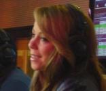 Mariah Carey chez NRJ, le 17 novembre 2009 à Paris