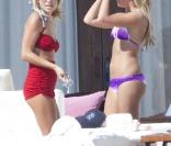 Ashley Tisdale et son chéri en vacances à Mexico